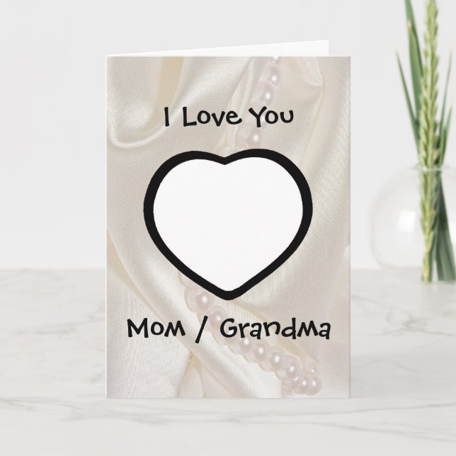 Child's Card for Mother's Day personalized (Front)