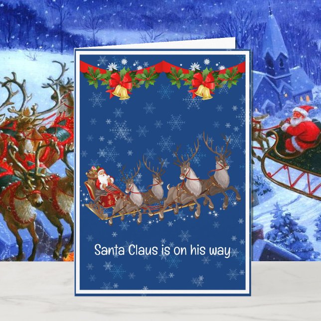 Child's Card From Daddy Christmas Card Santa (Creator Uploaded)