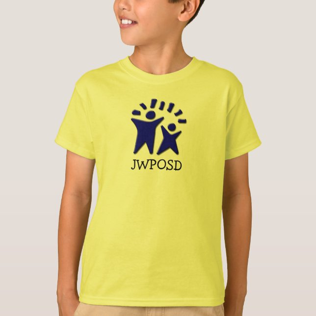 Child's Centered Logo Shirt-TWO SIDED T-Shirt (Front)