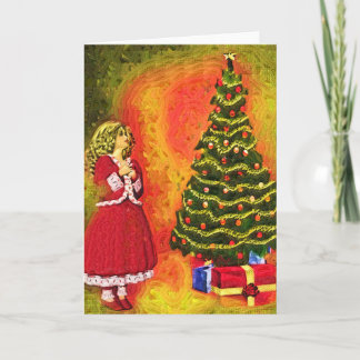 Childs Christmas Holiday Card
