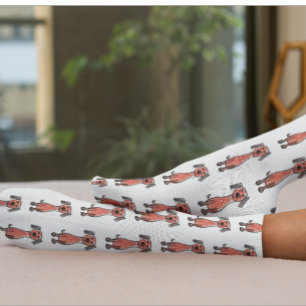 Child's Drawing Kid Art Personalized Custom Socks