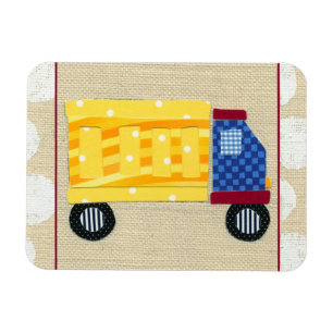 Child's Dump Truck by Chariklia Zarris Magnet