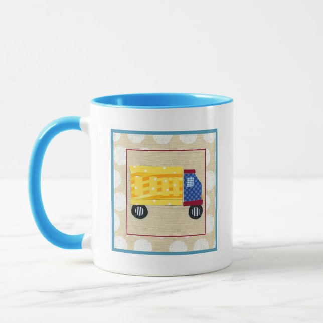 Child's Dump Truck by Chariklia Zarris Mug (Left)