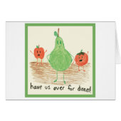 Child's Food Art, Green (Front Horizontal)