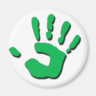 Child's Hand Print Magnet