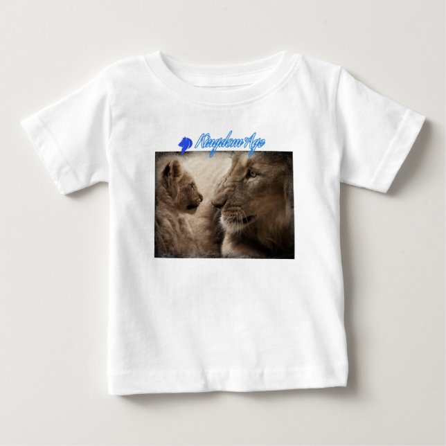 childs lionT-Shirt childrens lions photo T-shirt (Front)