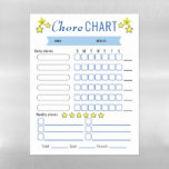Child's Magnetic Chore Chart Magnetic Dry Erase Sheet<br><div class="desc">Child's Magnetic Dry Erase Chore Chart</div>