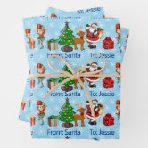 Special Delivery from Santa Set of 3 Christmas Wrapping Paper Sheets |  Zazzle