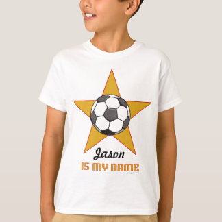 Child's Personalized Soccer Star T-shirt