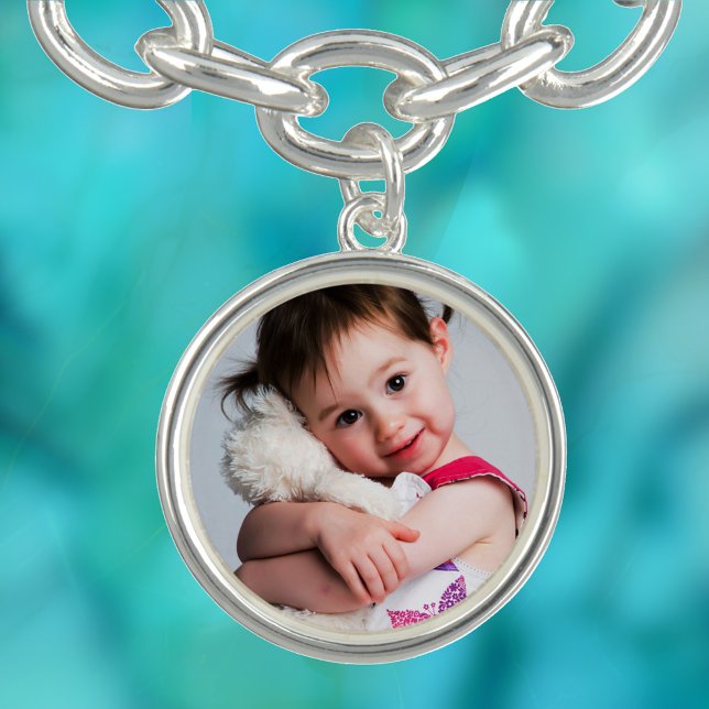 Child's Photo, Boyfriend, Spouse, Mom or Pet Bracelet (Creator Uploaded)