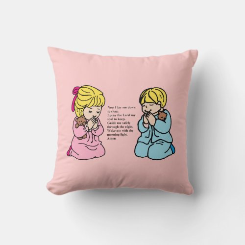 Childs Prayer Pillow