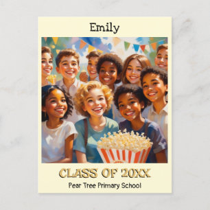 Child's Primary Elementary School Leaver Class Of Postcard