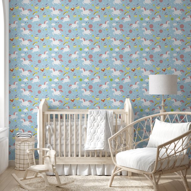 Child's Room Delicate Design Wallpaper (Kids)