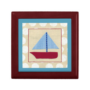 Child's Sailboat by Chariklia Zarris Gift Box