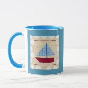 Child's Sailboat by Chariklia Zarris Mug
