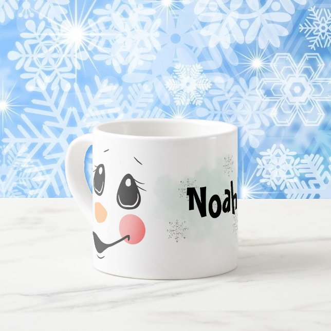 Child's Snowman Little Cocoa Winter Cup Add NAME (Creator Uploaded)