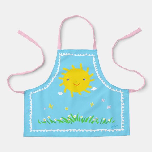 Child's Sunshine  Apron (Front)