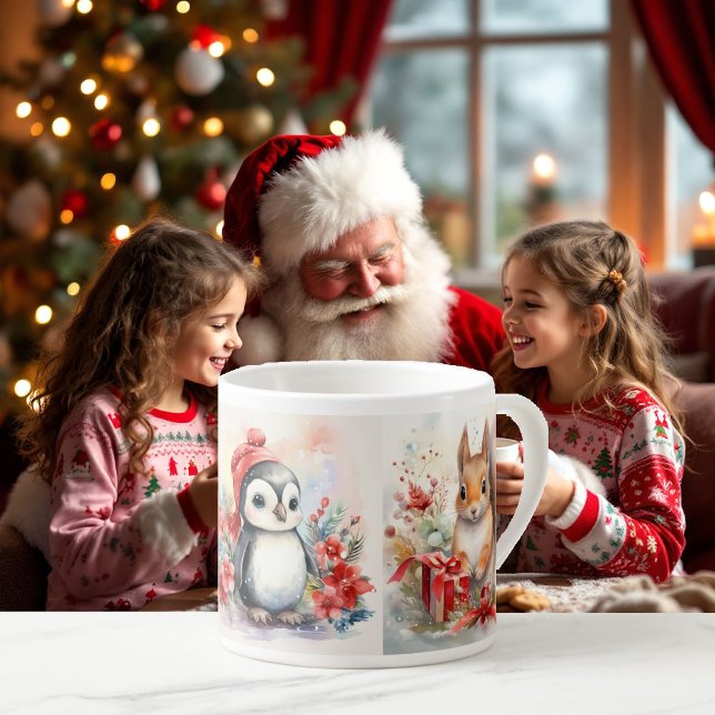 Child's Tiny Tea Cup 3 Cute Baby Animals Add Name (Creator Uploaded)