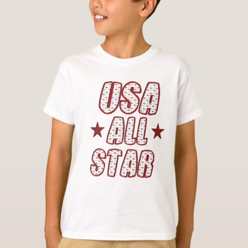 CHILDS USA ALL_STAR T_SHIRT