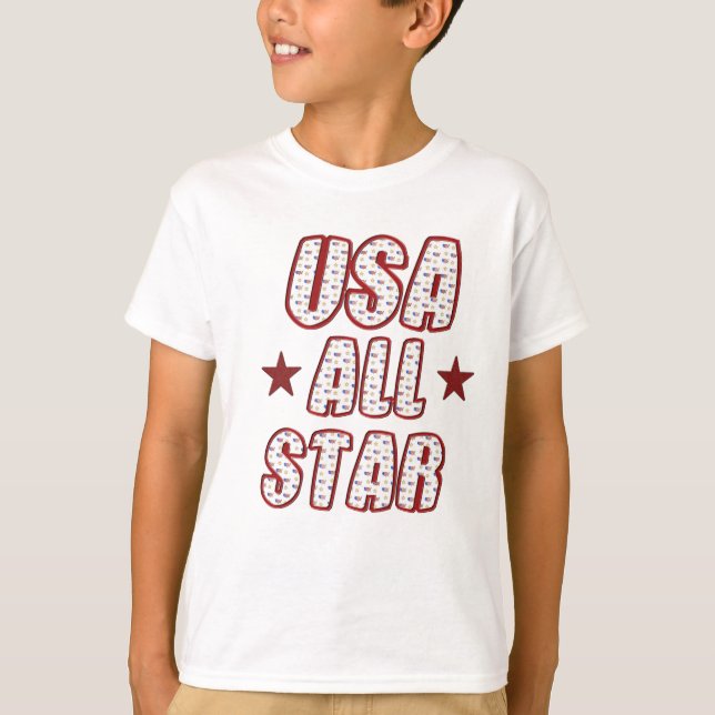 CHILDS USA ALL-STAR T-SHIRT (Front)