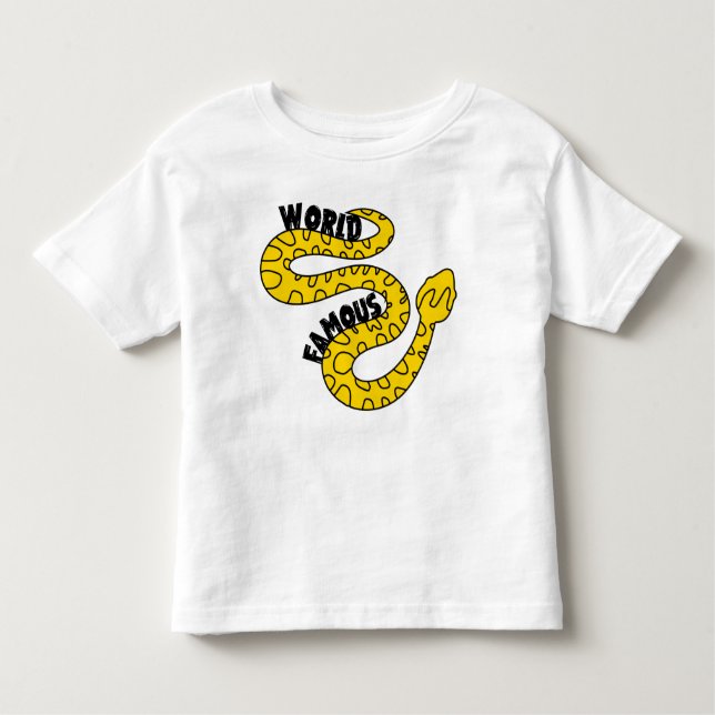 Child's World Famous Snake Tee (Front)