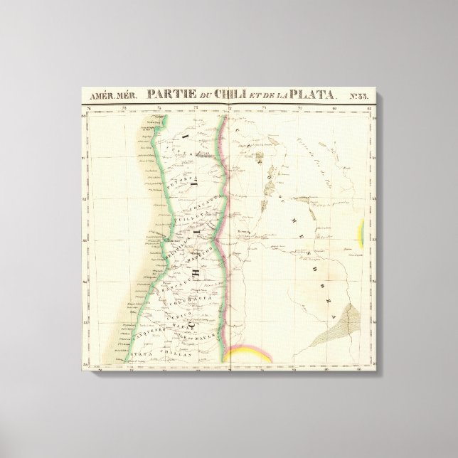 Chile and Argentina 33 Canvas Print (Front)