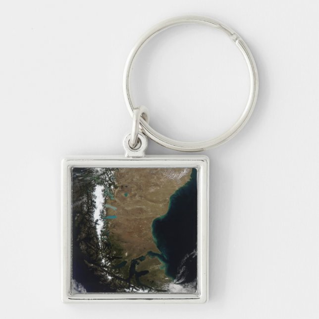 Chile and the Patagonian region of Argentina Keychain (Front)