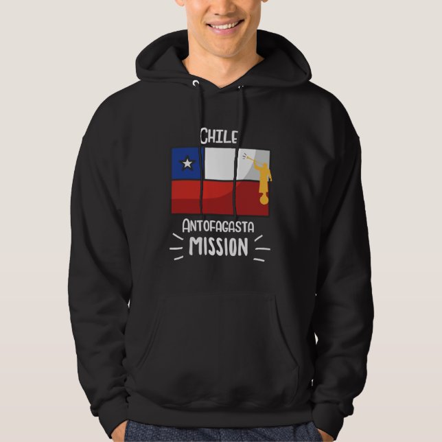 Chile Antofagasta Mormon LDS Mission Missionary Hoodie (Front)