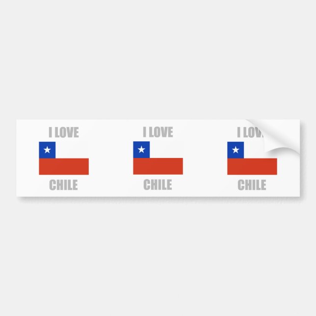 Chile Bumper Sticker (Front)