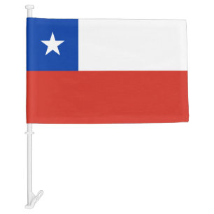 Chile Car Flag