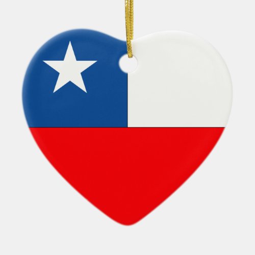 Chile Ceramic Ornament