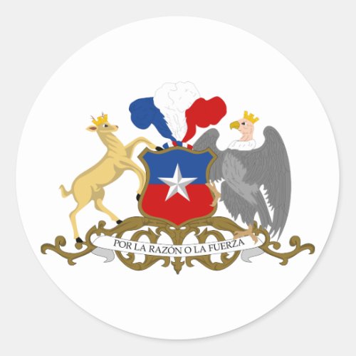 Chile Chile Classic Round Sticker