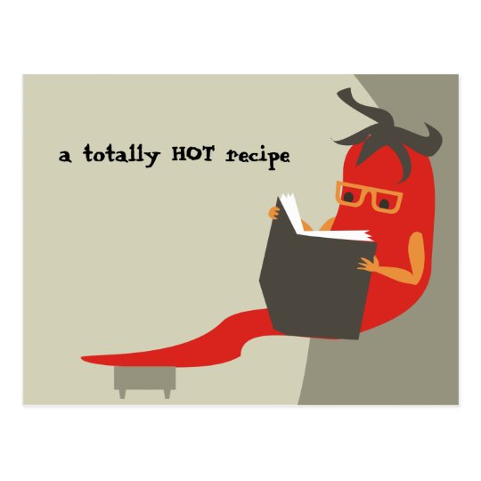 chile chile pepper reading smart food recipe cards