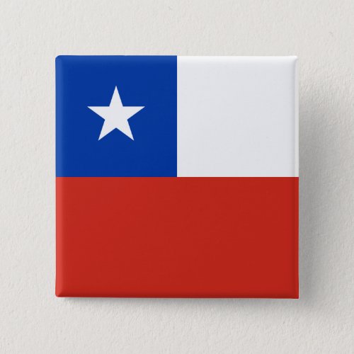 Chile Chilean Flag Button
