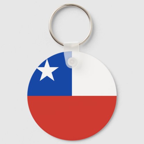 Chile Chilean Flag Keychain
