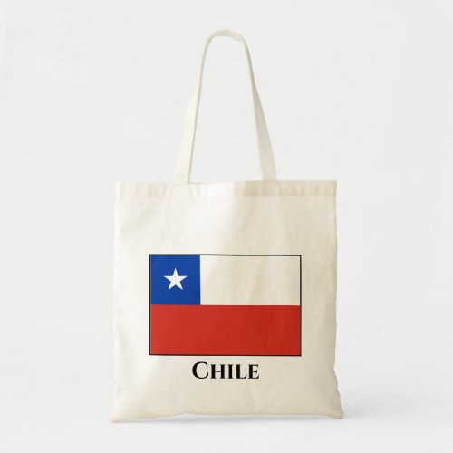 Chile Chilean Flag Tote Bag