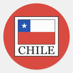 Chile Classic Round Sticker
