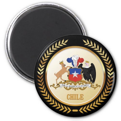 Chile Coat Of Arms Magnet