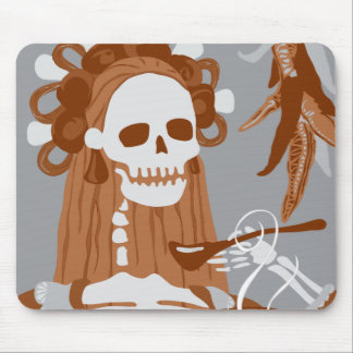 chile colorado : orange burn mouse pad