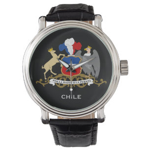Chile* Custom Watch  Reloj personalizado de Chile
