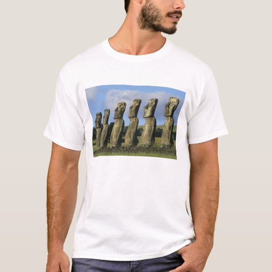 Chile, Easter Island, Rapa Nui, Ahu Akivi T-Shirt