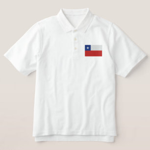 CHILE EMBROIDERED POLO SHIRT