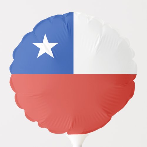 Chile Flag Balloon