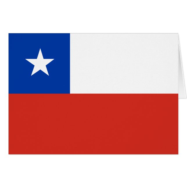 Chile Flag Cards (Front Horizontal)