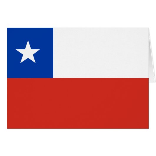 Chile Flag CL Cards (Front Horizontal)