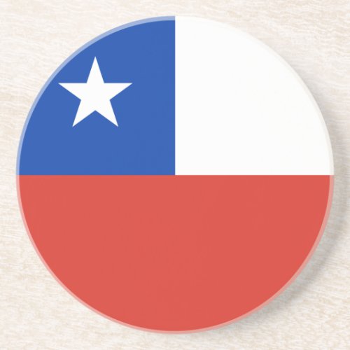 Chile flag coaster