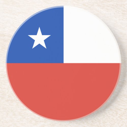 Chile Flag Coaster