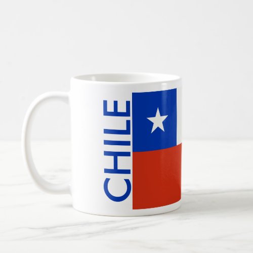 CHILE FLAG COFFEE MUG