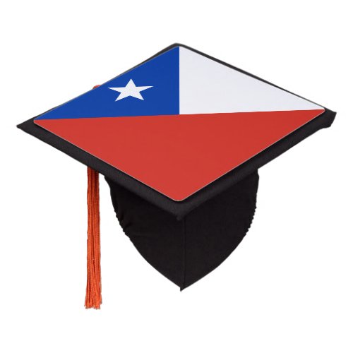 Chile Flag Graduation Cap Topper
