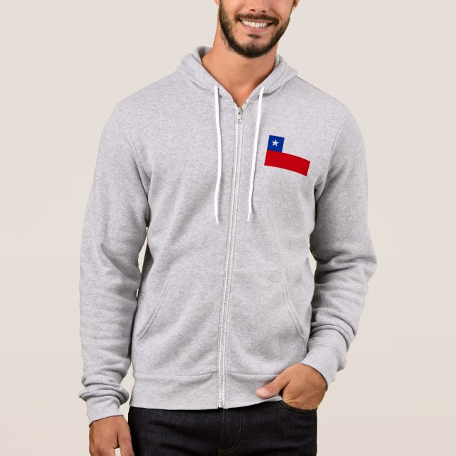 Chile Flag Hoodie (Front)